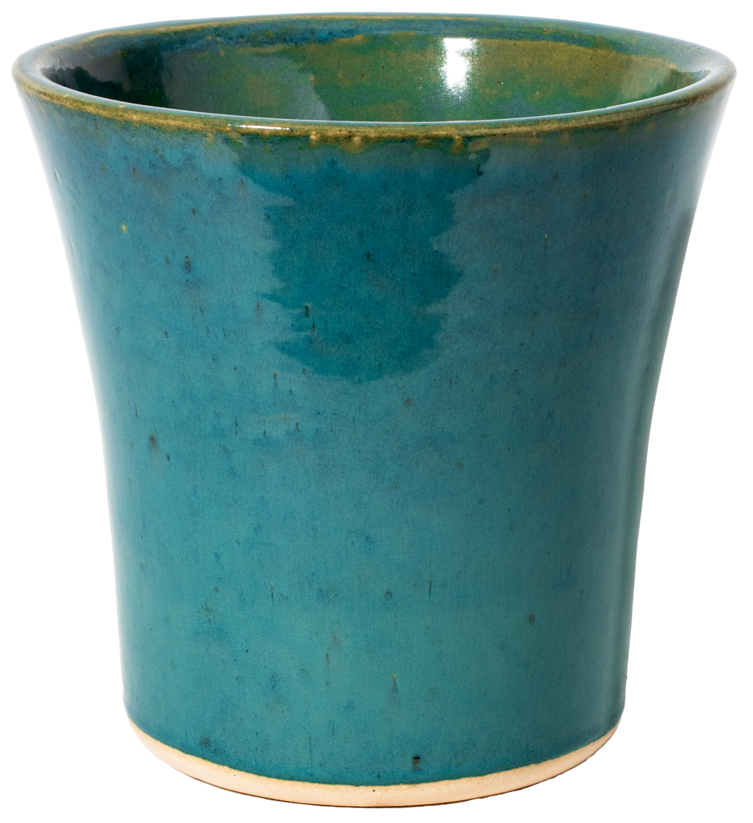 Flared Planter - Mosaic Turquoise – BurleyPottery Flared Planter - Mosaic Turquoise – BurleyPottery