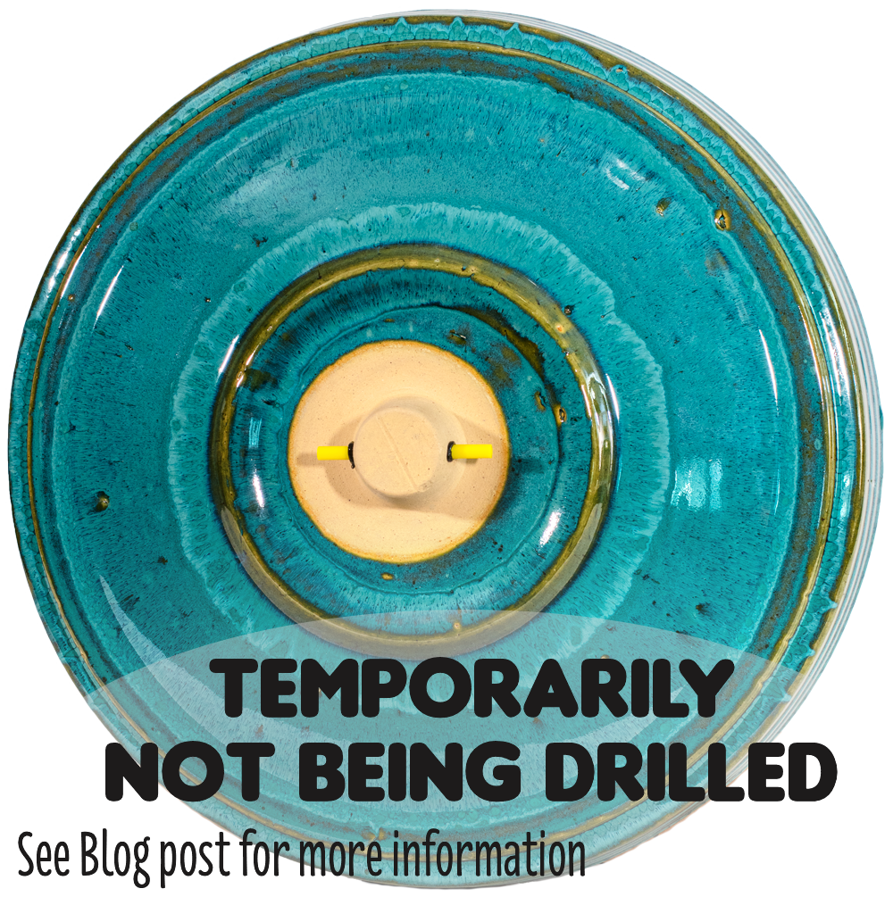 Simple Elegance Birdbath Set - Mosaic Turquoise