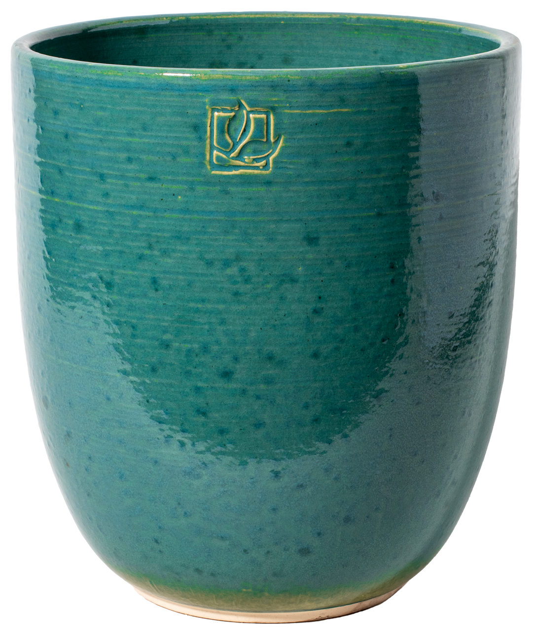 turquoise ceramic plant pots Tall Container
