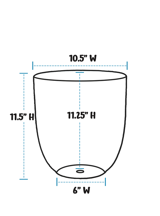 Tall Container - Heaven Blue