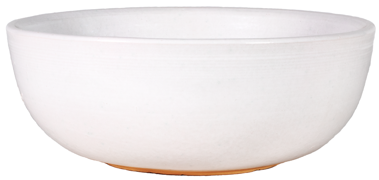 white round planter pots Low Container