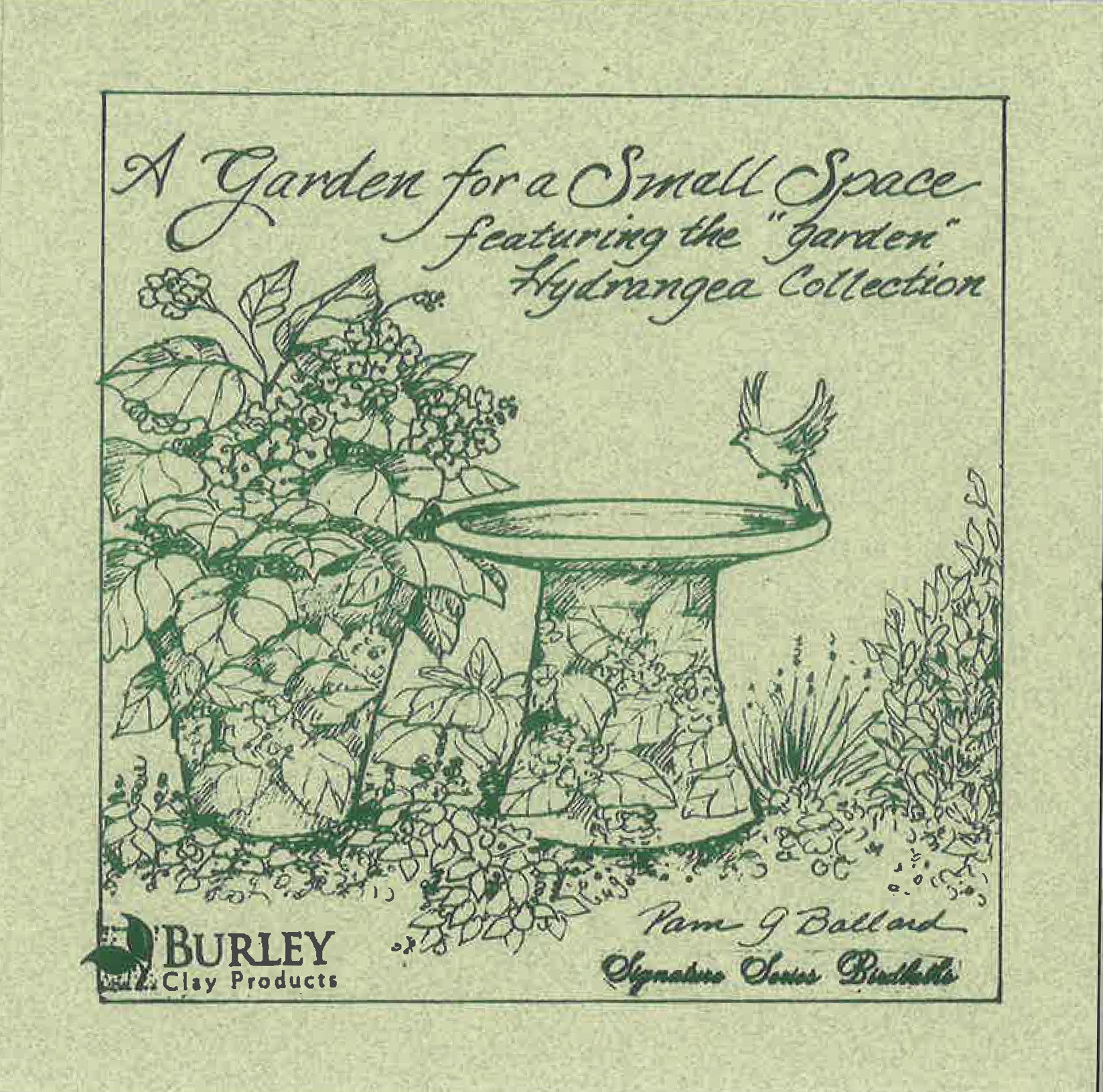 Hand Made Garden Cards by Pam Ballard