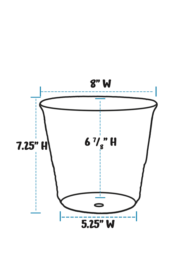 Adobe Planter - Matte White