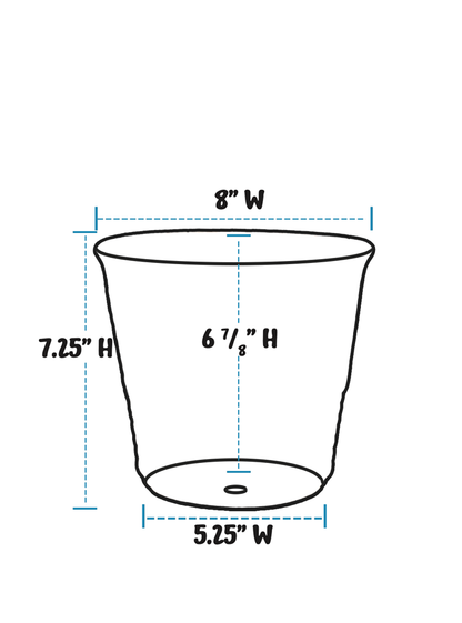 Adobe Planter - Matte White