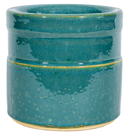 Banded Cylinder - Mosaic Turquoise