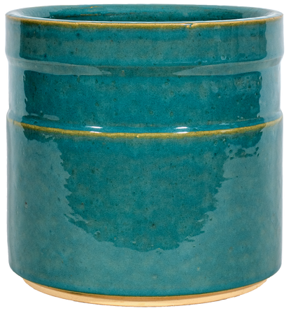 Banded Cylinder - Mosaic Turquoise