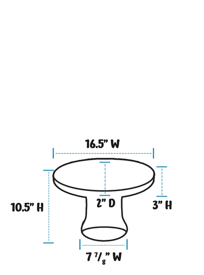 Blossom Birdbath Set - Raspberry