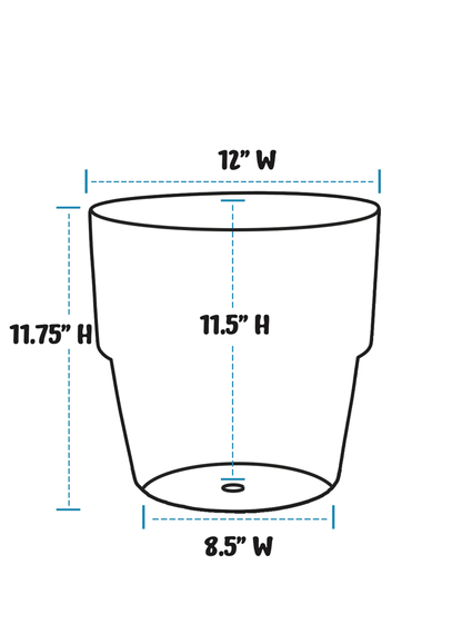 Bookplate Planter - Made to Order in Buff