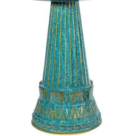 Grand Estate Pedestal - Mosaic Turquoise