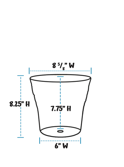 Handpainted Holiday Planter - Aged