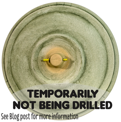 HandAged w/Glazed Interior Top - Aged Moss