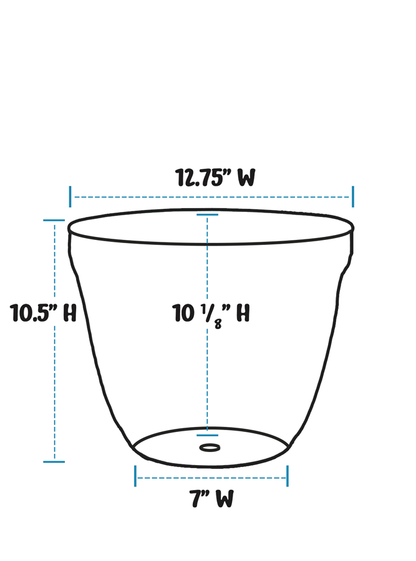 Patio Planter - Mosaic Turquoise