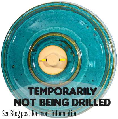 Simple Elegance Birdbath Set - Mosaic Turquoise