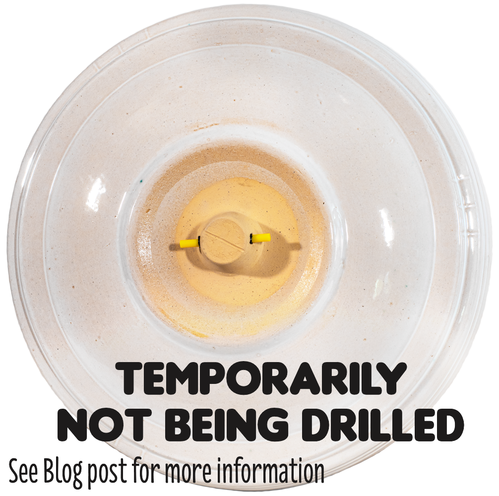 Simple Elegance Birdbath Set - White