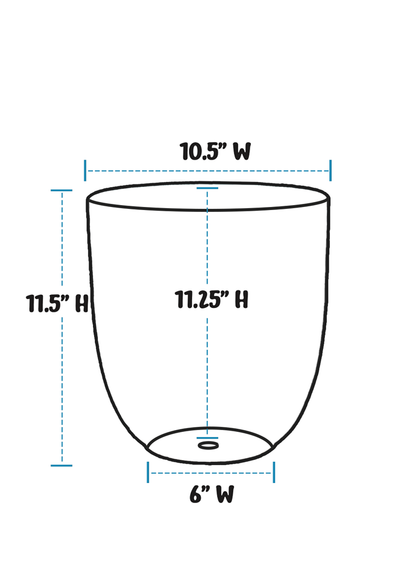 Tall Container - Mosaic Turquoise