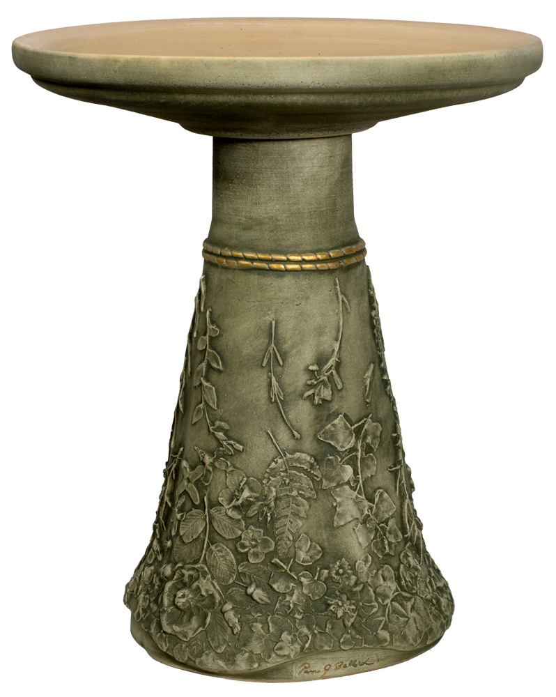 The Garden Wedding Birdbath Set