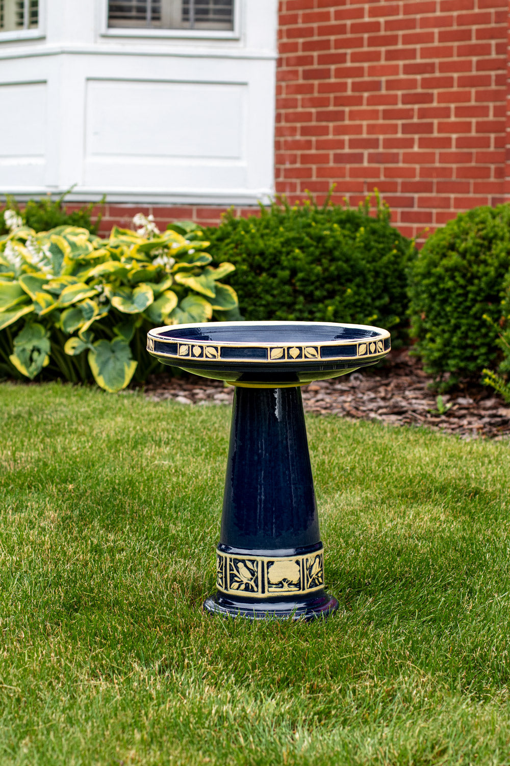 Zanesville Birdbath Set - Heaven Blue