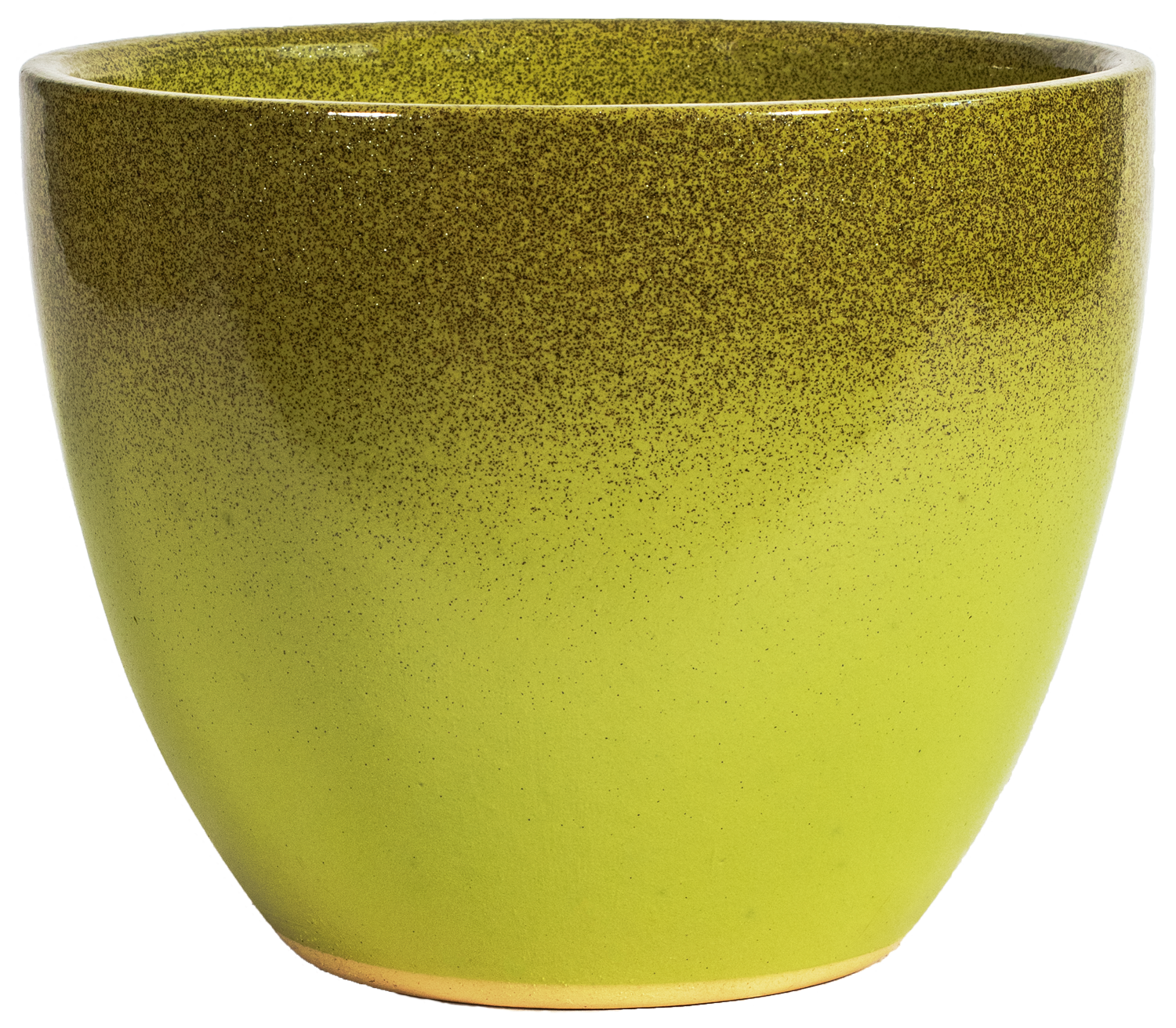 lime green ceramic plant pots Athen's Pot - Fools Gold